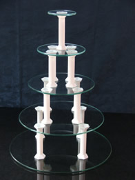 Fairy cake and cup cake stands